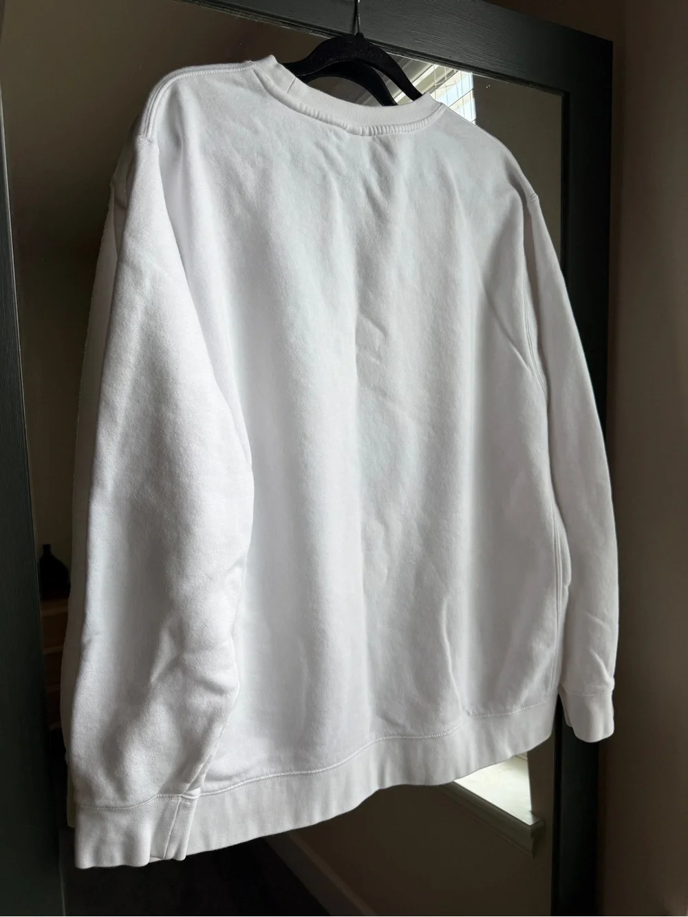 ✨ Nike Club Fleece White Oversized Crewneck Sweatshirt ✨